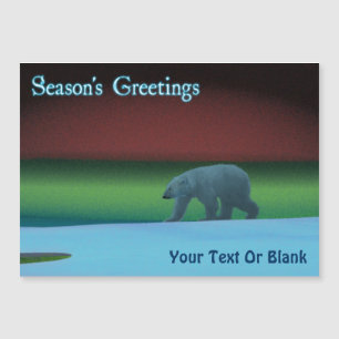 Season's Greetings - Polar Lights Polar Bear