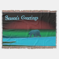 Season's Greetings - Polar Lights Polar Bear