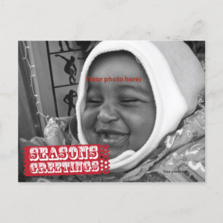 Seasons Greetings Postcard