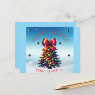 SEASON'S GREETINGS Postcard