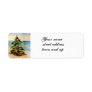 SEAsons Greetings Return Address Label