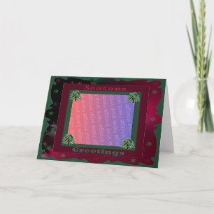 Seasons Greetings Template