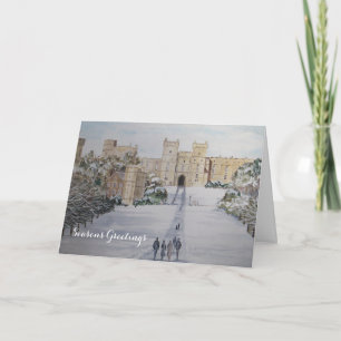 Season's Greetings Windsor Castle Holiday Card