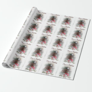 Seasons Greetings Wrapping Paper
