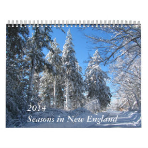 Seasons in New England ~ calendar