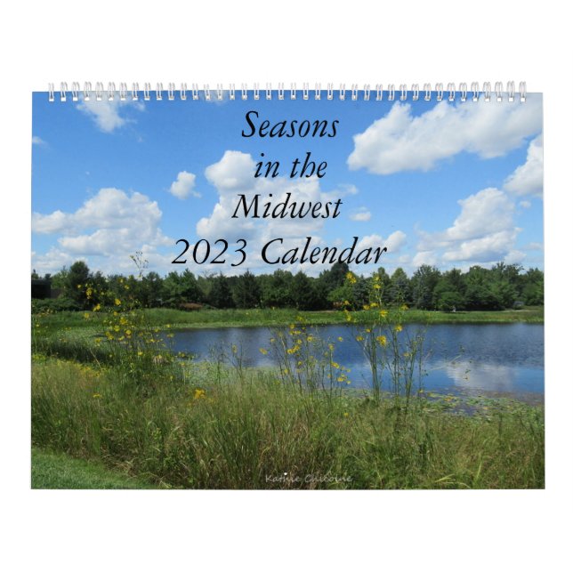 Seasons in the Midwest 2023 Calendar (Cover)