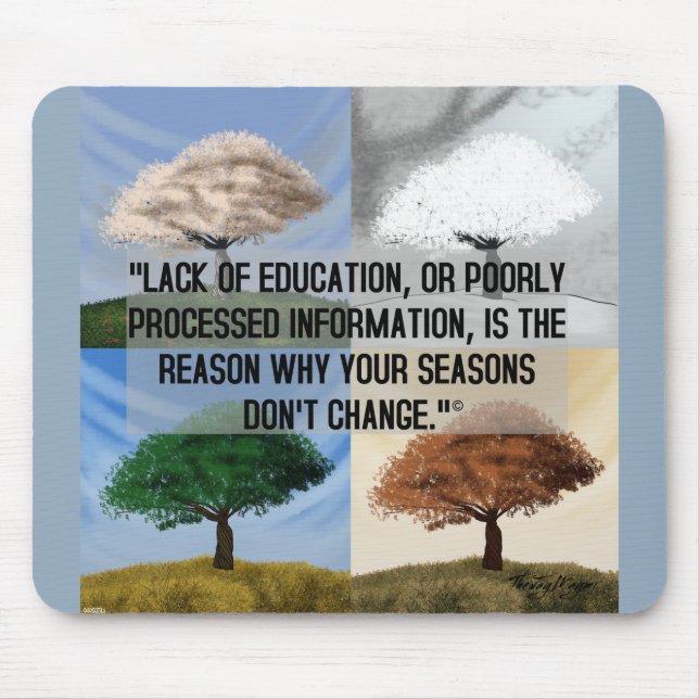 "Seasons" Mouse Pad (Front)