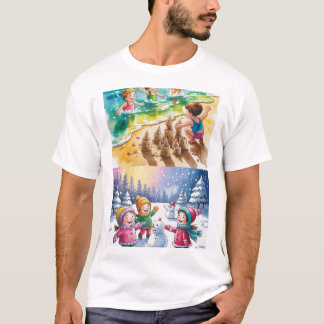 Seasons of Play – Summer & Winter Joy T-Shirt