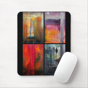 Seasons Painting by Alfred Fox Mouse Pad
