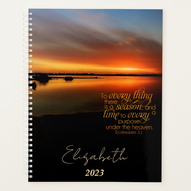 Seasons personalised , custom year planner (Front)