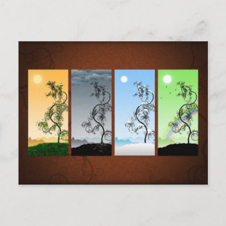 Seasons Postcard