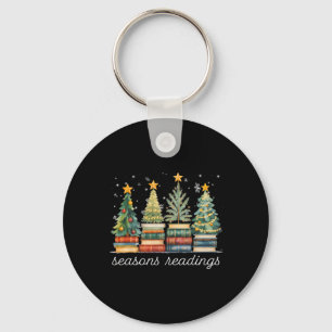 Seasons Readings All Booked For Christmas Book Rea Key Ring