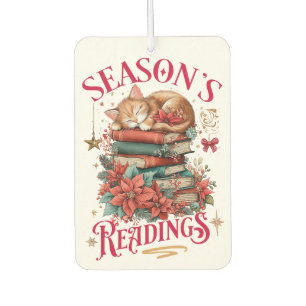 Season's Readings Cosy Kitten Car Air Freshener