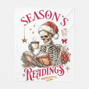 Season's Readings Fleece Blanket