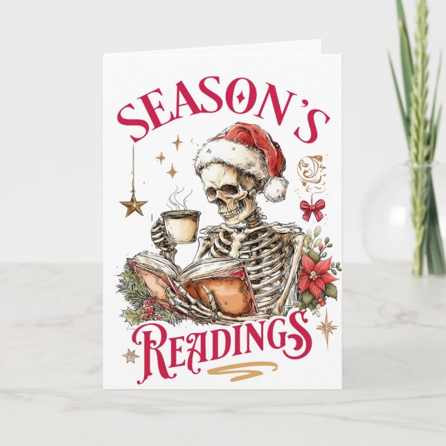 Season's Readings  Holiday Card (Front)