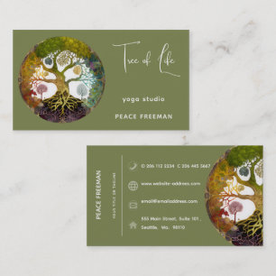 Seasons   Tree of Life Business Card