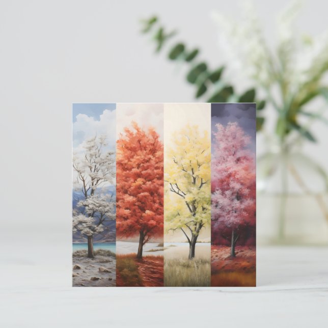 Seasons Weather Tree Colours Program (Standing Front)