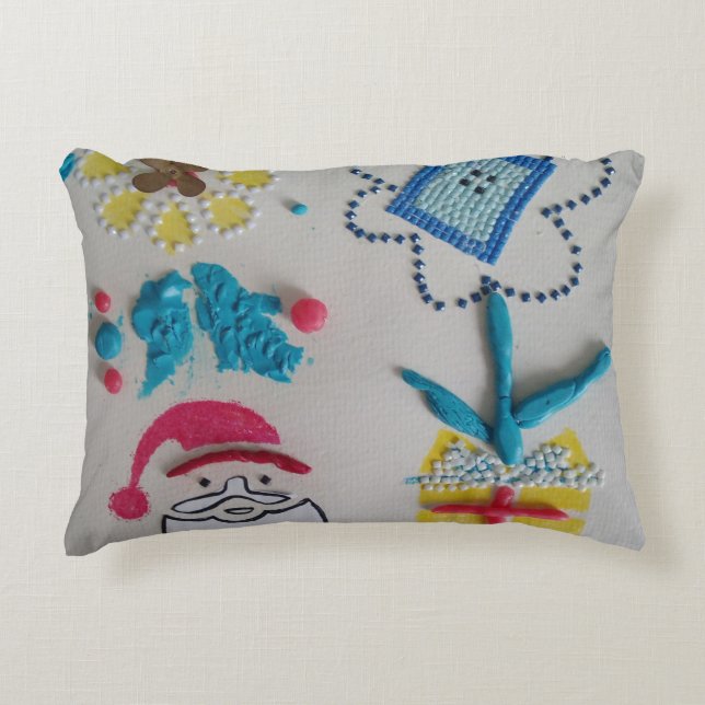 Season's year Accent Pillow (Front)