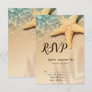 Seastar Beach RSVP Invitation