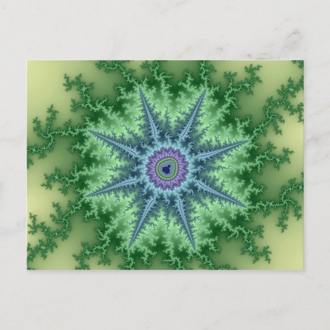 Seastar - Fractal Postcard (Front)