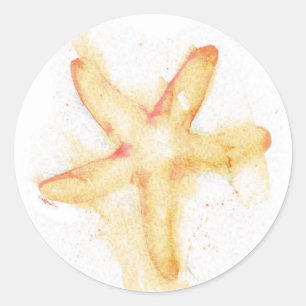 Seastar Watercolor Sticker