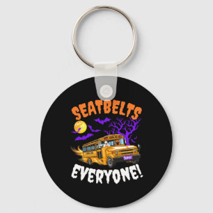 Seatbelts Everyone Magic School Bus Driver Funny H Key Ring