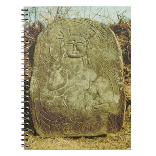 Seated Bodhisattva, Korean, c.985 AD (granite) Notebook