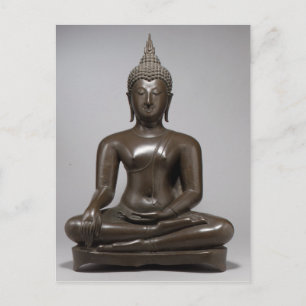 Seated Buddha - 15th century Postcard