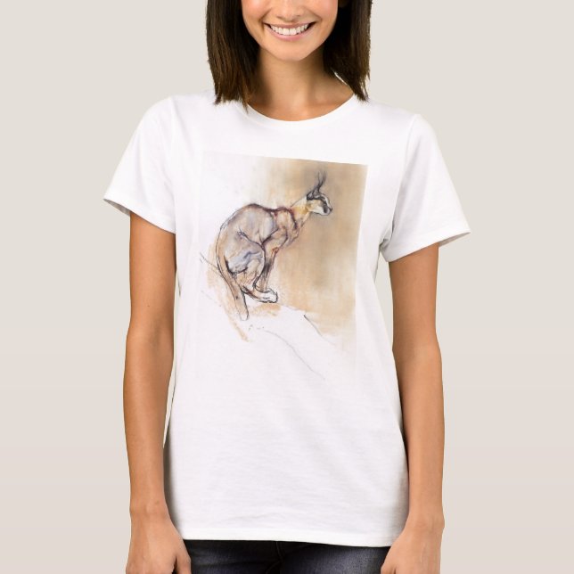 Seated Caracal 2009 T-Shirt (Front)