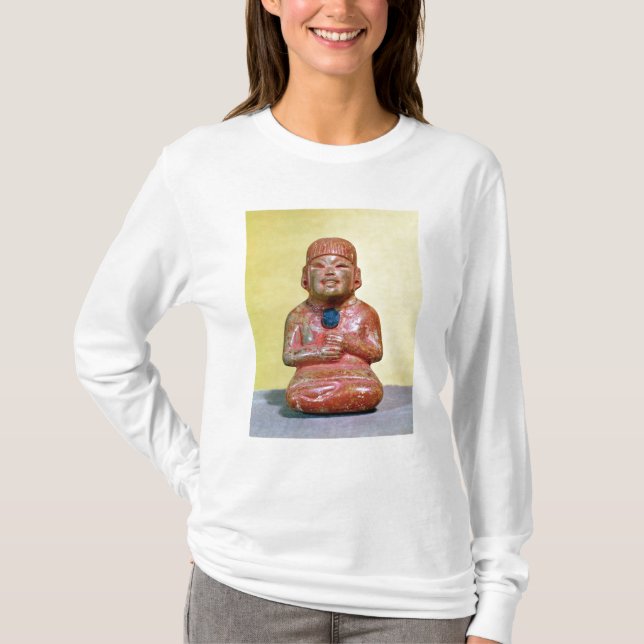 Seated figure, possibly one  earliest T-Shirt (Front)