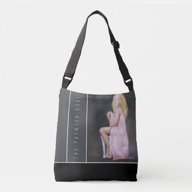 "Seated Pose in Pink" rendezvous getaway tote bag (Front)