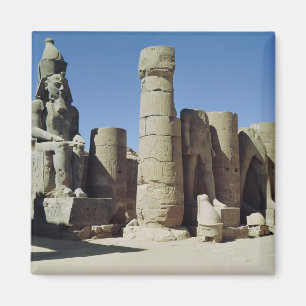 Seated statue of Ramesses II Magnet
