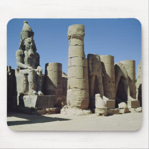 Seated statue of Ramesses II Mouse Pad