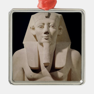 Seated statue Sesostris I ,originally Mortuary Metal Tree Decoration