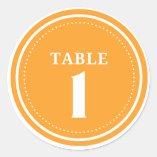 Seating Chart Label