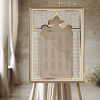 Seating Plan for Islamic Nikah Wedding