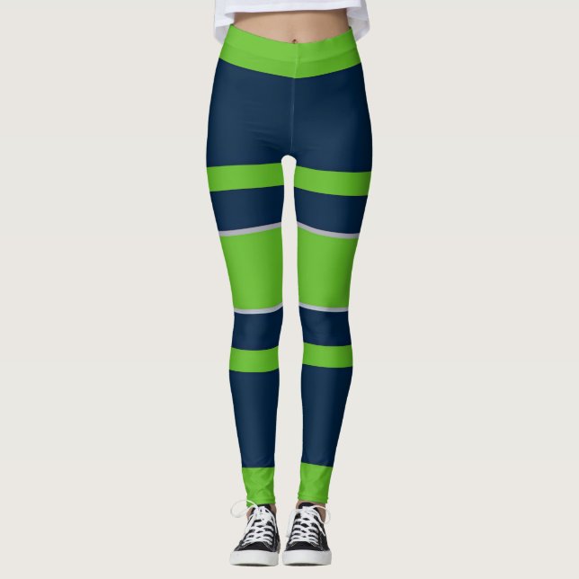 "SEATTLE" - Activewear Leggings (Front)