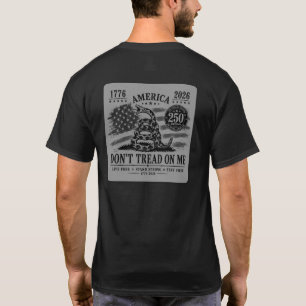 Seattle Chapter - 250 Don't Tread On Me 2s T-Shirt