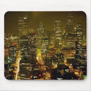 Seattle city view mouse pad