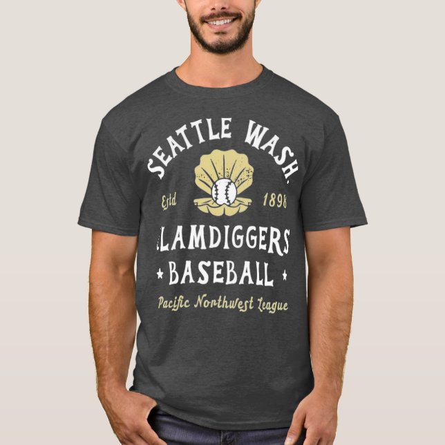 Seattle Clamdiggers - Washington T-Shirt (Front)