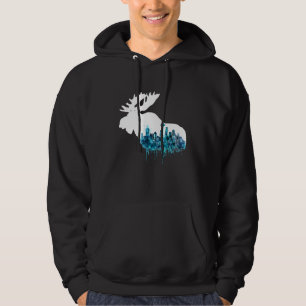 Seattle Downtown City Skyline Wa Washington Pride  Hoodie