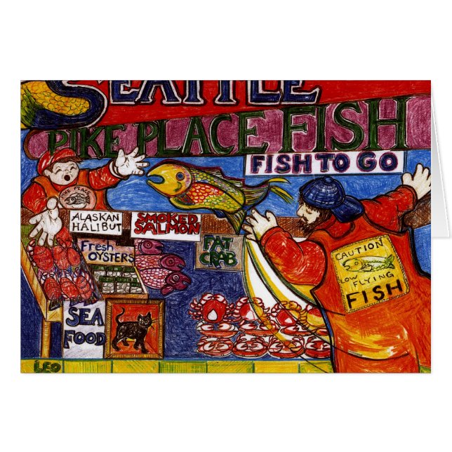 Seattle Fish Market (Front Horizontal)