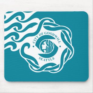 Seattle Flag Mouse Pad