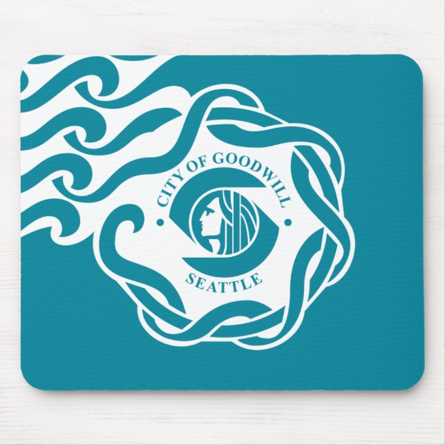 Seattle Flag Mouse Pad (Front)