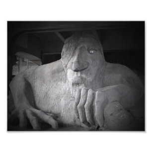 Seattle Fremont Troll Photo Print (various sizes)