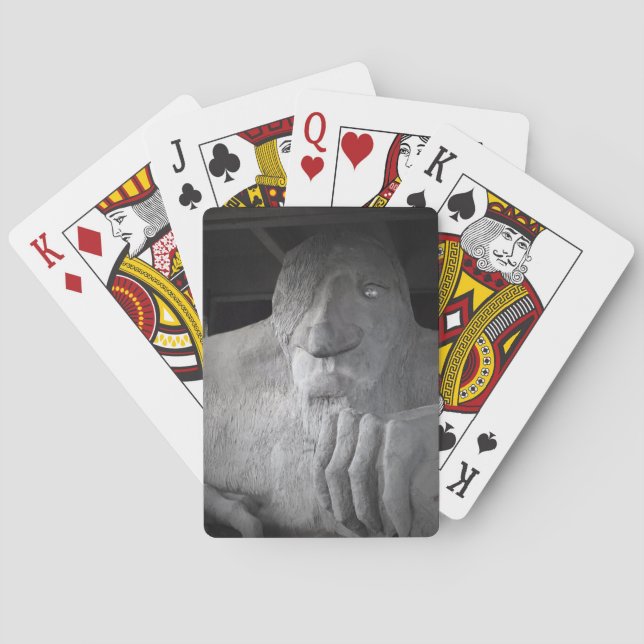 Seattle Fremont Troll Playing Cards (Back)