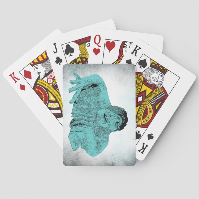 Seattle Fremont Troll Playing Cards (Back)