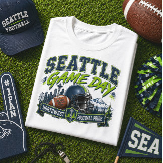 Seattle Game Day Northwest Football Pride T-Shirt