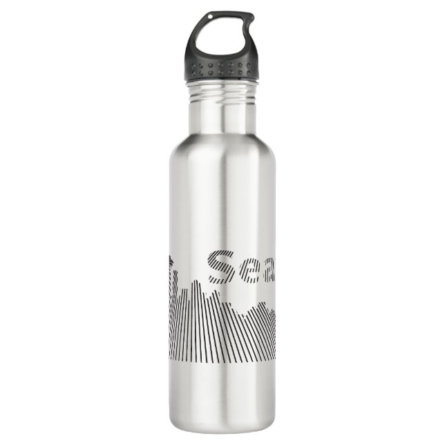 Seattle Graphic 710 Ml Water Bottle (Front)
