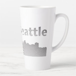 Seattle Graphic Latte Mug
